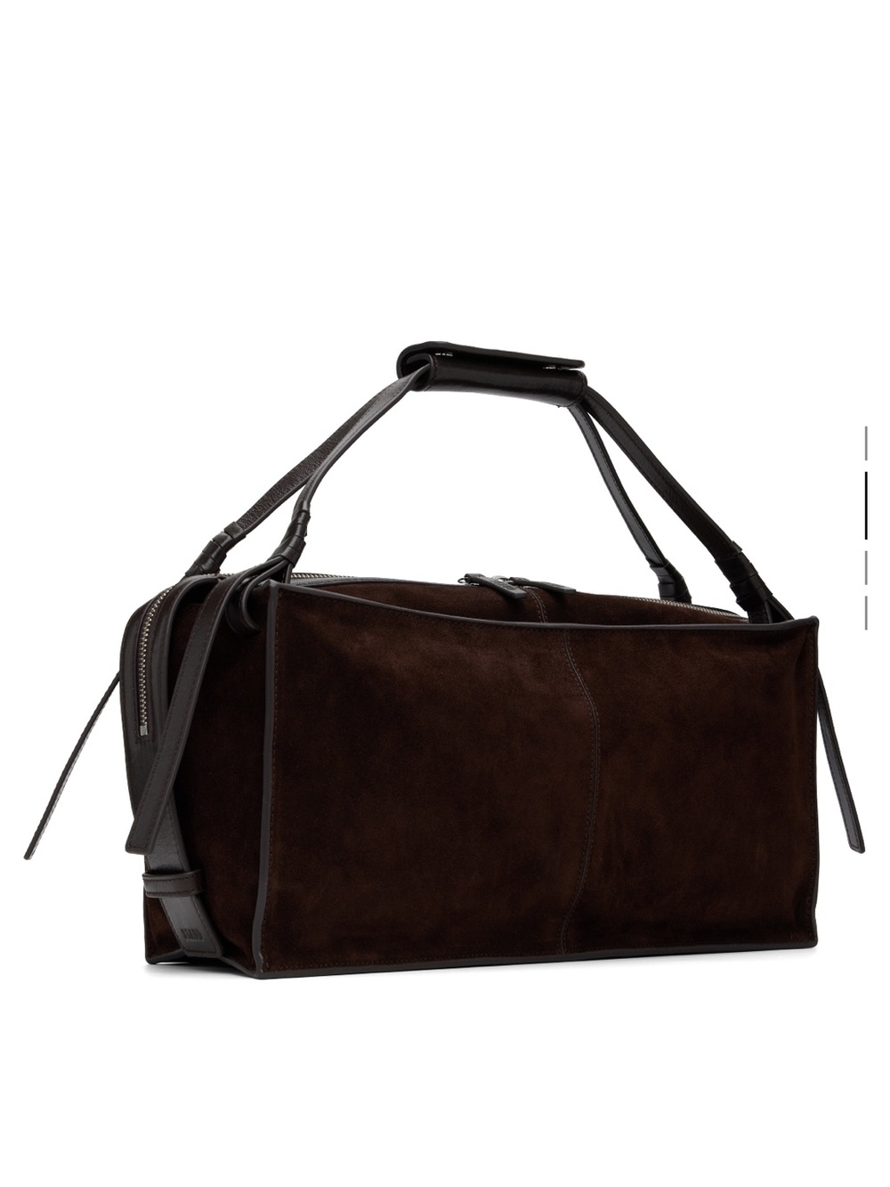 STAUD Harold Shoulder Bag - Espresso Suede - Picture 5 of 7